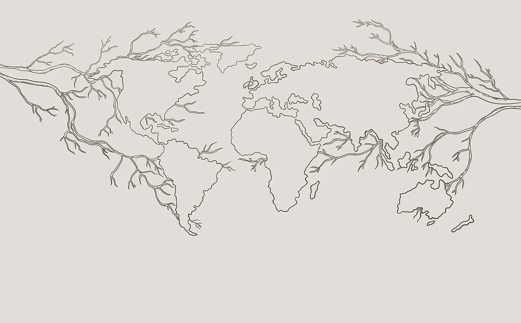 Una mappa del mondo Una mappa del mondo