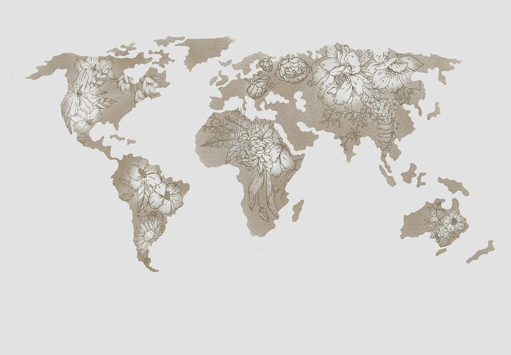 Una mappa del mondo Una mappa del mondo
