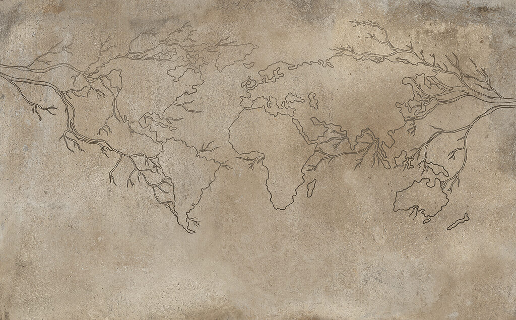 Una mappa del mondo Una mappa del mondo