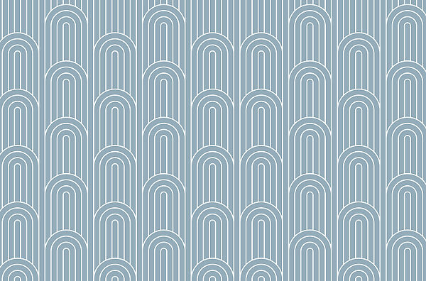 Un disegno di linee bianche e blu Un disegno di linee bianche e blu