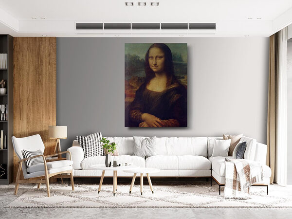A painting of a woman