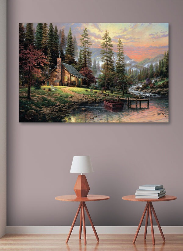 A house by a river