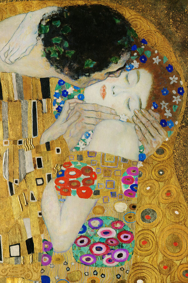 A painting of a man and woman