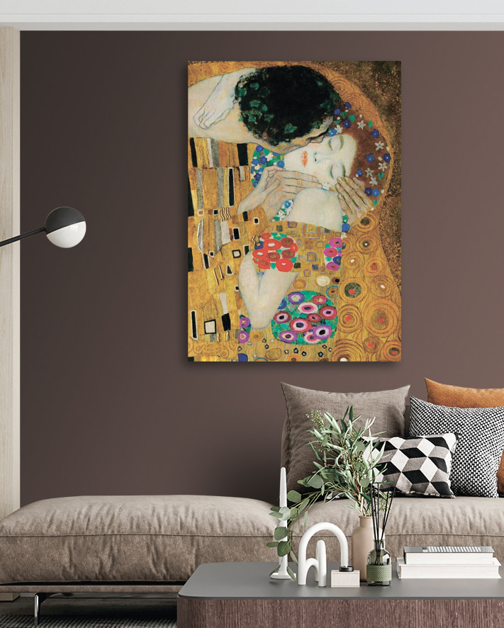 A painting of a man and woman