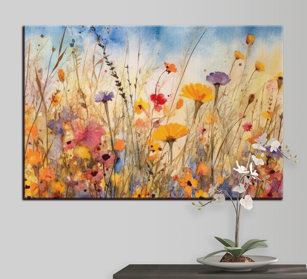 Quadri Quadri Un acquerello raffigurante dei fiori (COD: s33634)