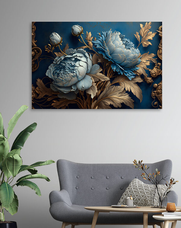 Quadri Quadri Un primo piano di fiori (COD: s33941)