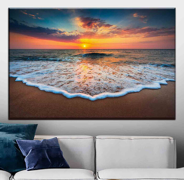 Quadri Quadri Un tramonto sulla spiaggia (COD: s35166)