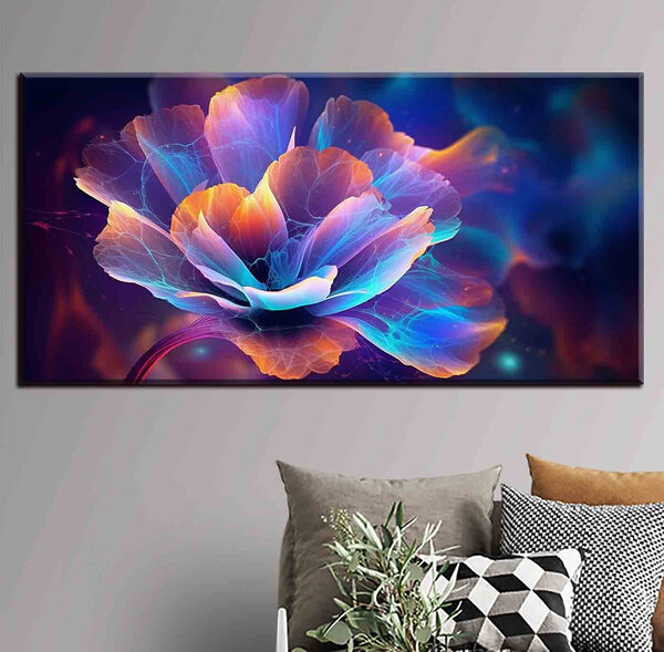 Quadri Un fiore dai petali colorati (COD: s35334) Quadri Quadri Un fiore dai petali colorati (COD: s35334)