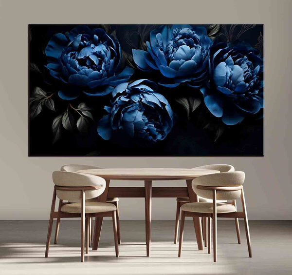 Quadri Un mazzo di fiori blu (COD: s35571) Quadri Quadri Un mazzo di fiori blu (COD: s35571)