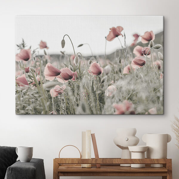 Quadri Un campo di fiori rosa (COD: s35592) Quadri Quadri Un campo di fiori rosa (COD: s35592)