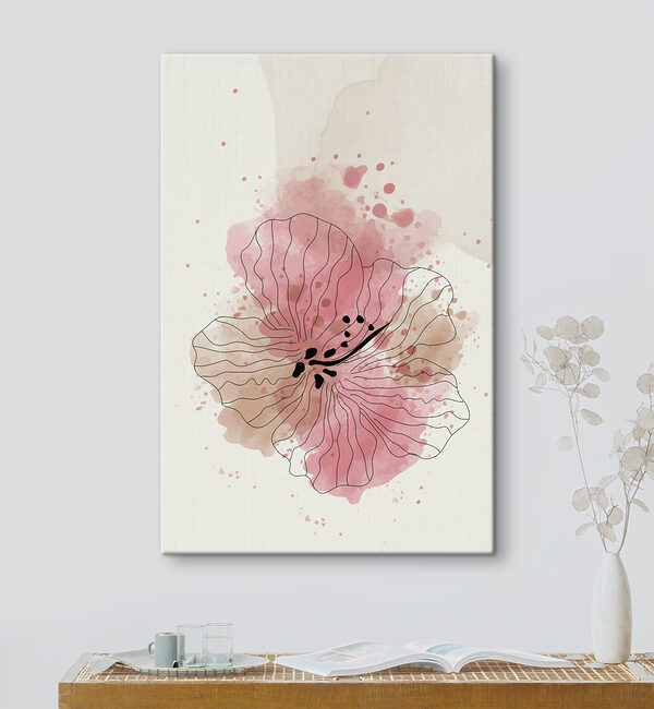 Quadri Quadri Il disegno di un fiore (COD: s36136)