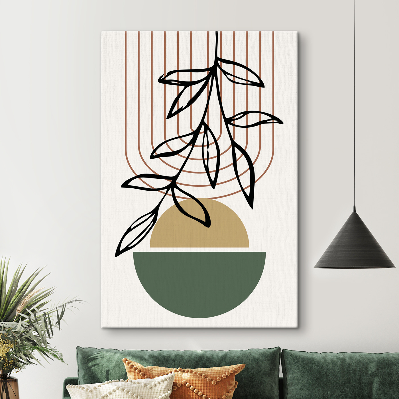 A plant in a bowl