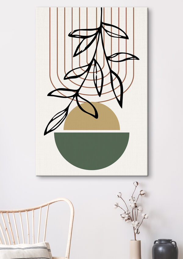 A plant in a bowl