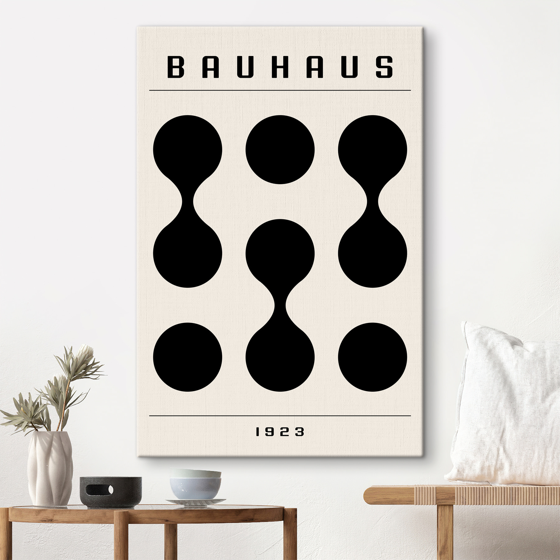 A group of black dots
