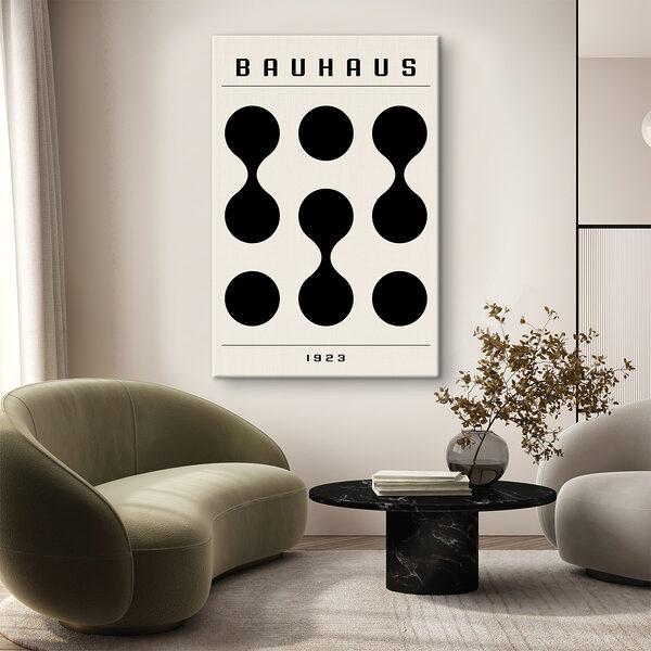 A group of black dots