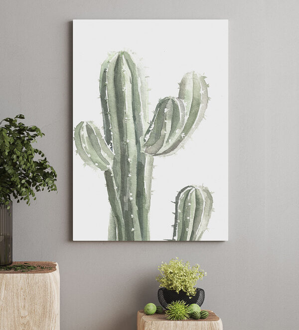 Quadri Quadri Un acquerello raffigurante un cactus (COD: s36267)