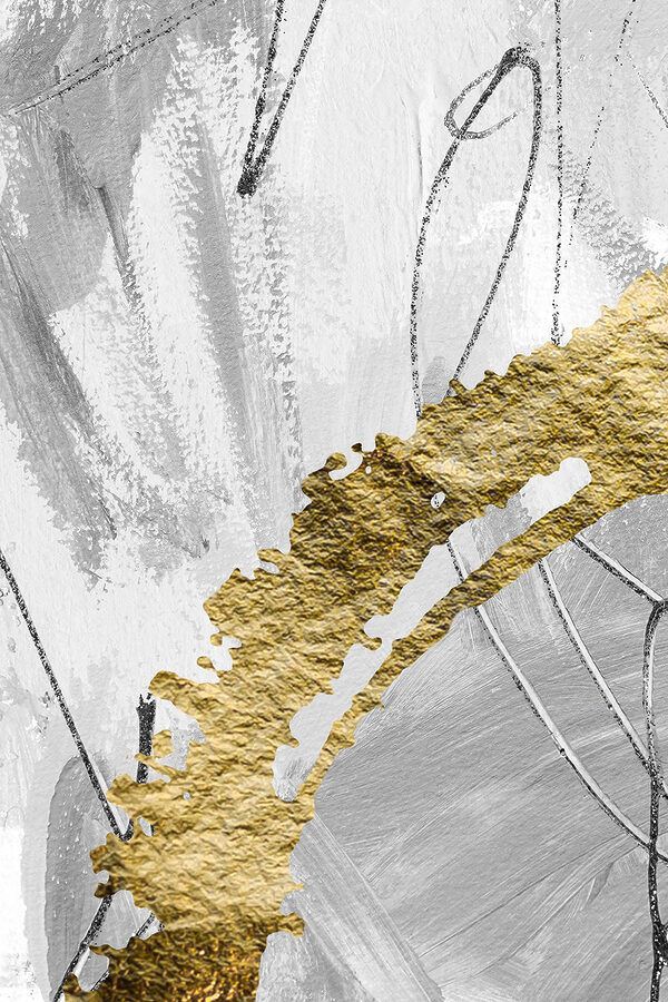 A close up of a painting A close up of a painting