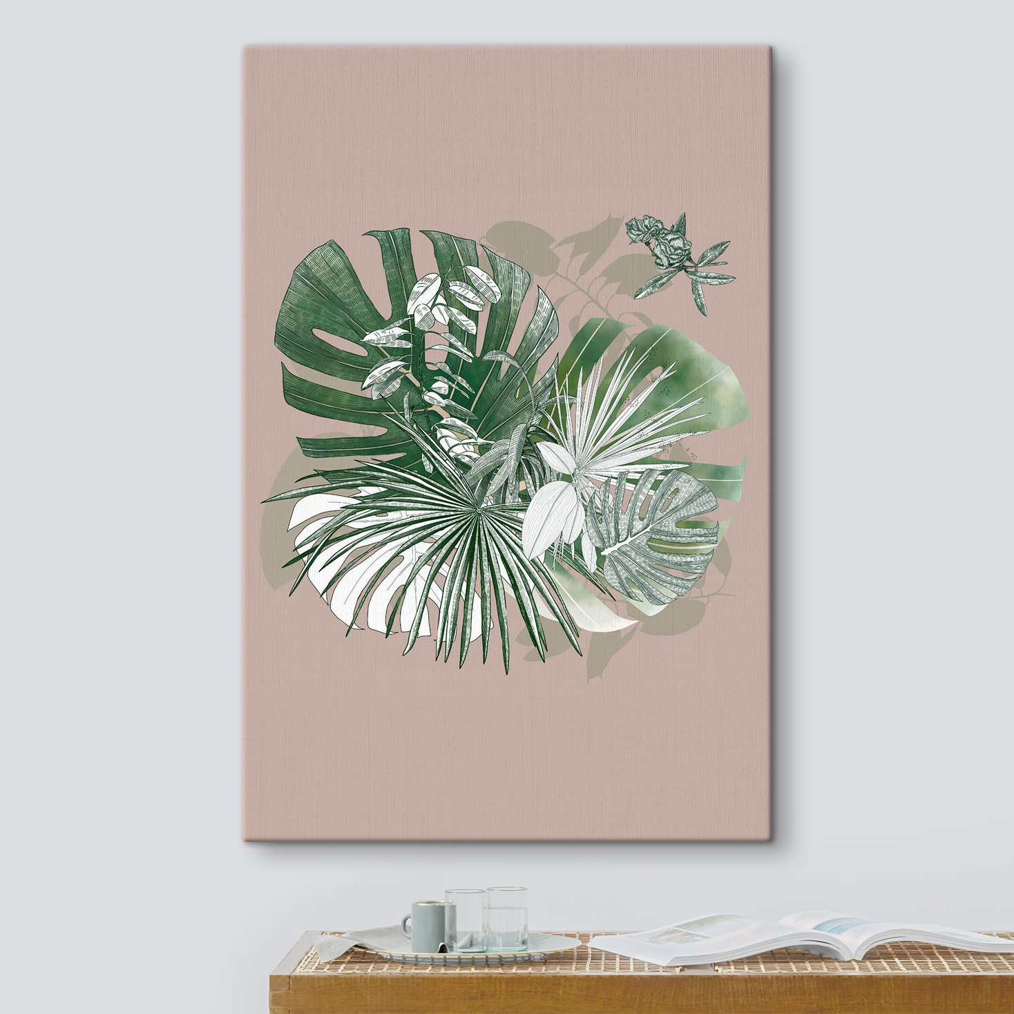 A group of green leaves