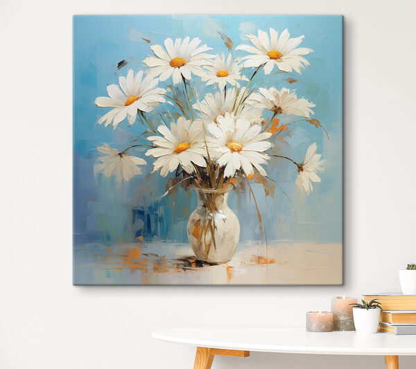 Quadri Quadri Un dipinto raffigurante un vaso di fiori (COD: s36811)