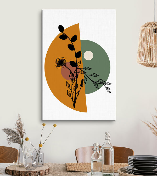 A plant with leaves and a flower