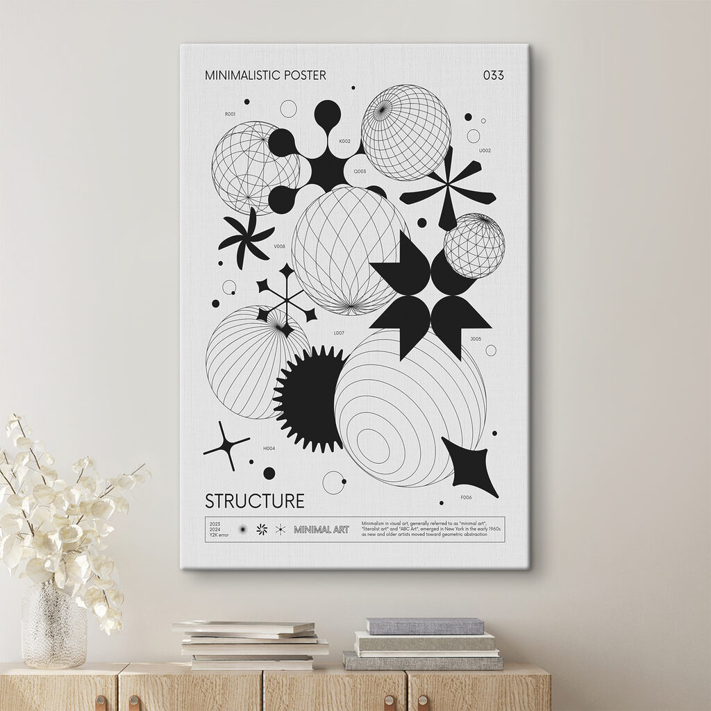 A black and white image of different shapes A black and white image of different shapes