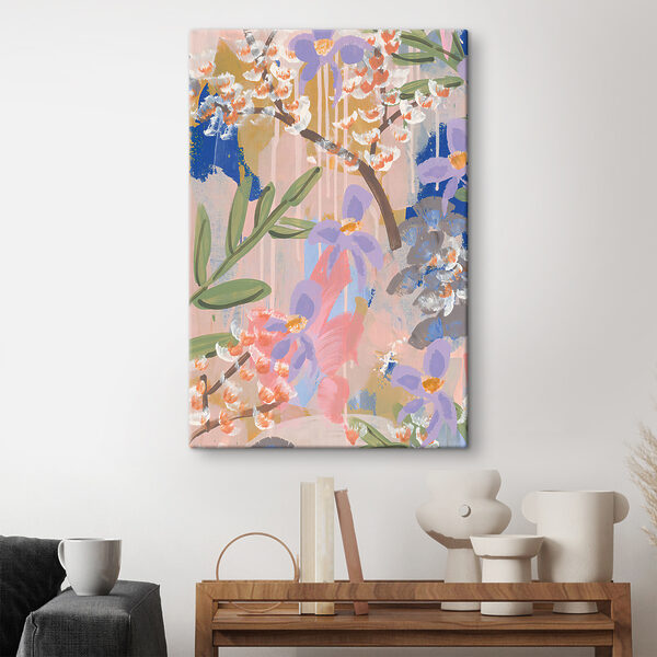 Quadri Quadri Un dipinto raffigurante fiori e foglie (COD: s36626)