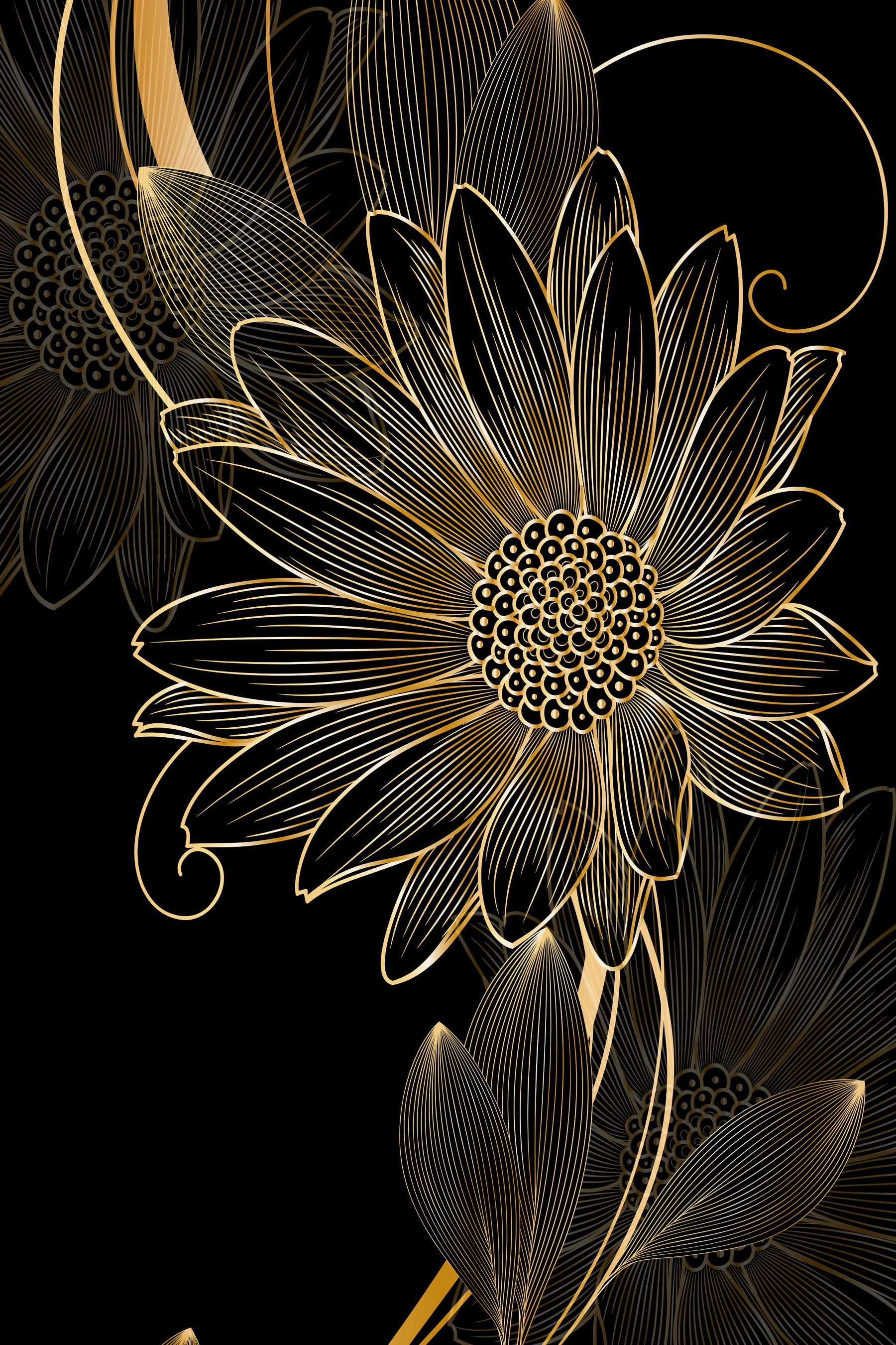 A close up of a flower