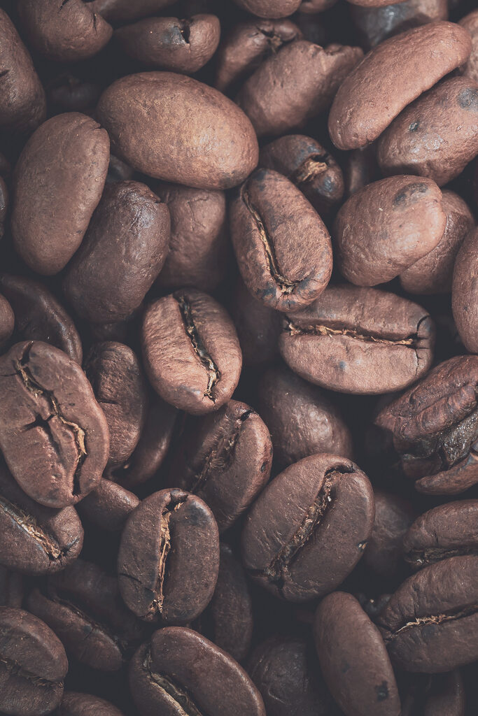 A pile of coffee beans A pile of coffee beans