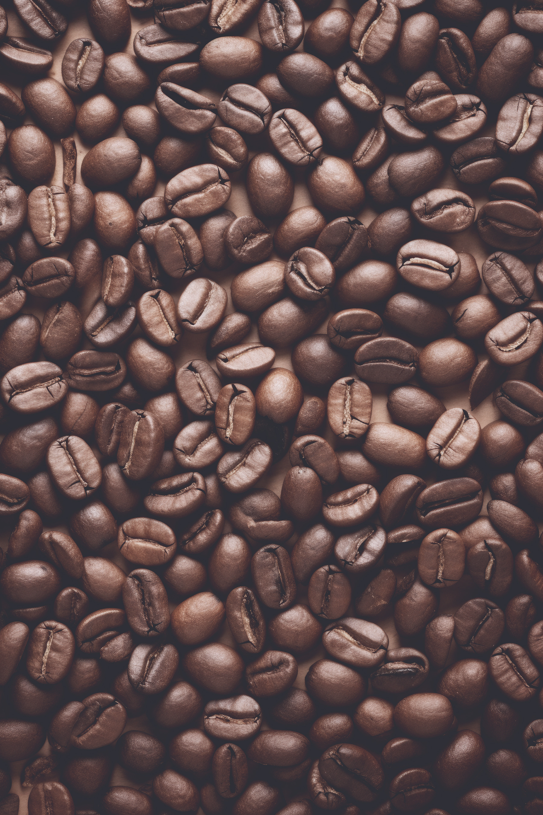 A pile of coffee beans A pile of coffee beans
