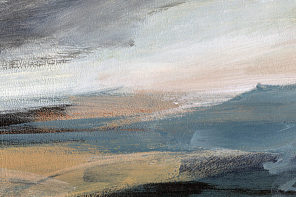 A close up of a painting A close up of a painting
