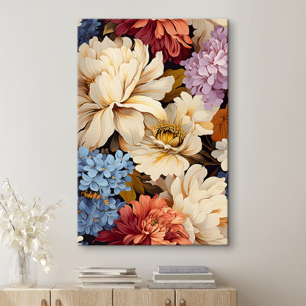 Vibrant blooms in harmonious colors Vibrant blooms in harmonious colors