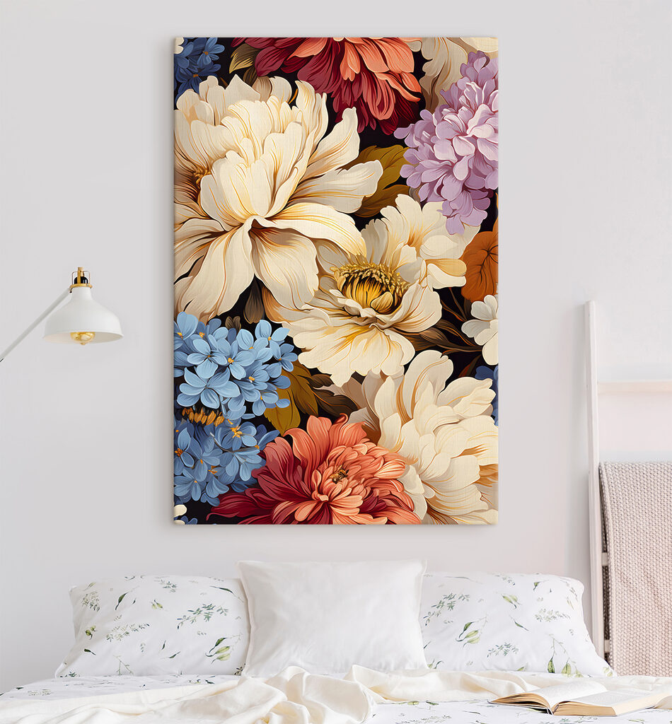 Vibrant blooms in harmonious colors Vibrant blooms in harmonious colors