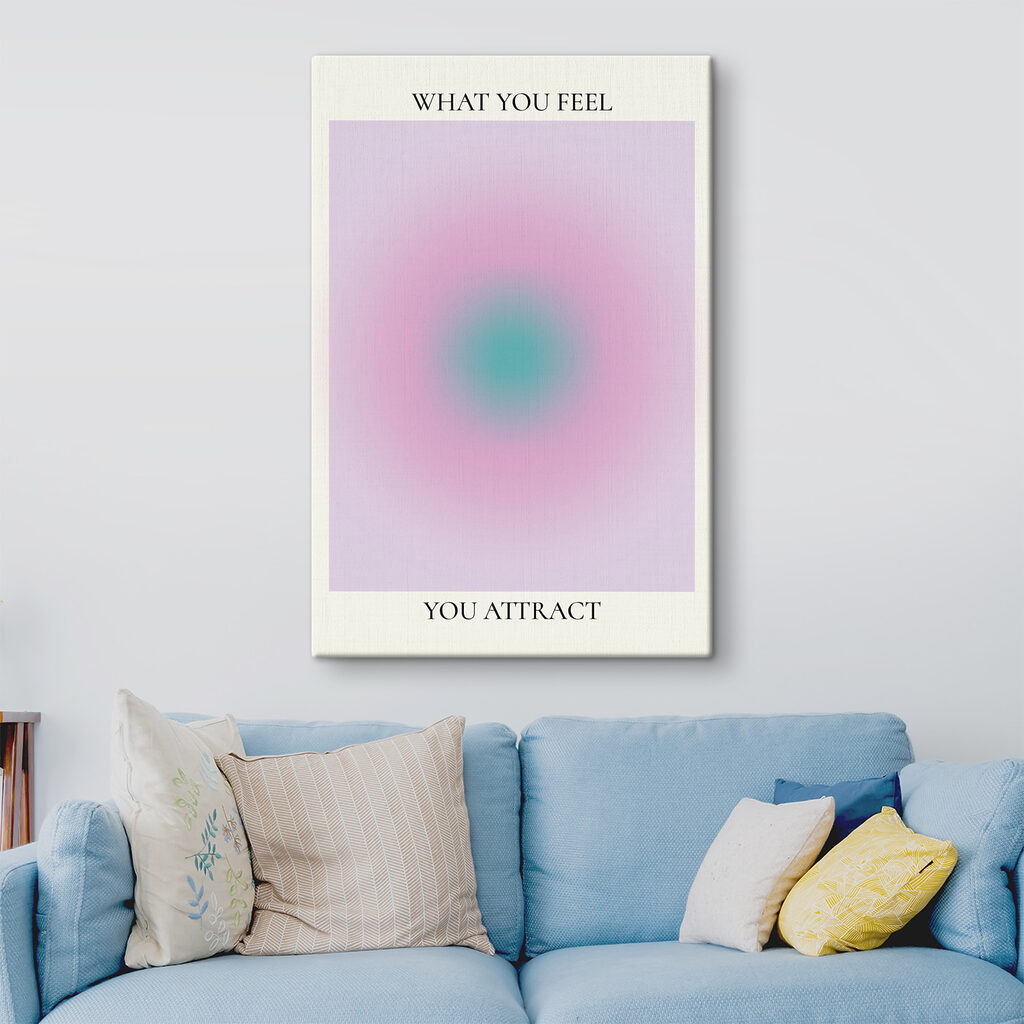 A blurry image of a pink and blue circle A blurry image of a pink and blue circle