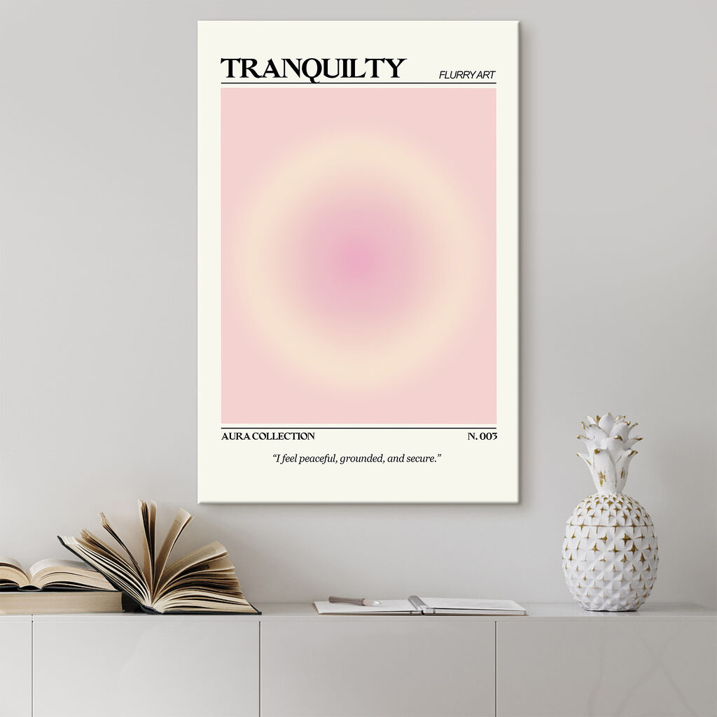 A pink and white background