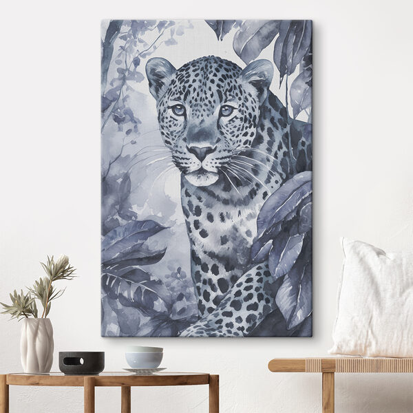 Quadri Quadri Un acquerello raffigurante un leopardo (COD: s37340v1)