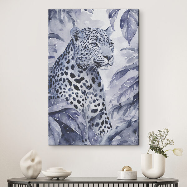 Quadri Quadri Un acquerello raffigurante un leopardo (COD: s37341v1)
