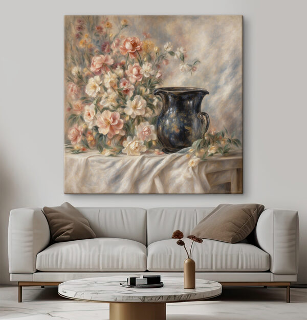 Quadri Un dipinto raffigurante dei fiori e un vaso (COD: s37437) Quadri Quadri Un dipinto raffigurante dei fiori e un vaso (COD: s37437)