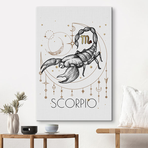 Quadri Quadri Un disegno di uno scorpione (COD: s36648)