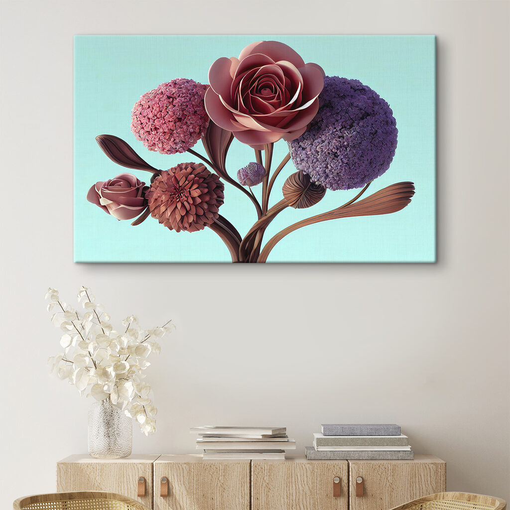 Beautiful flowers in soft pastel hues Beautiful flowers in soft pastel hues