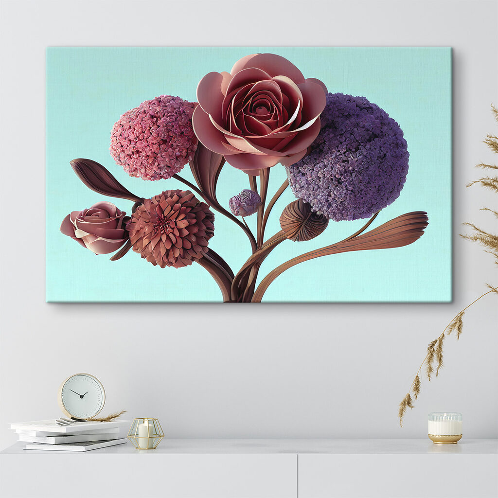 Beautiful flowers in soft pastel hues Beautiful flowers in soft pastel hues