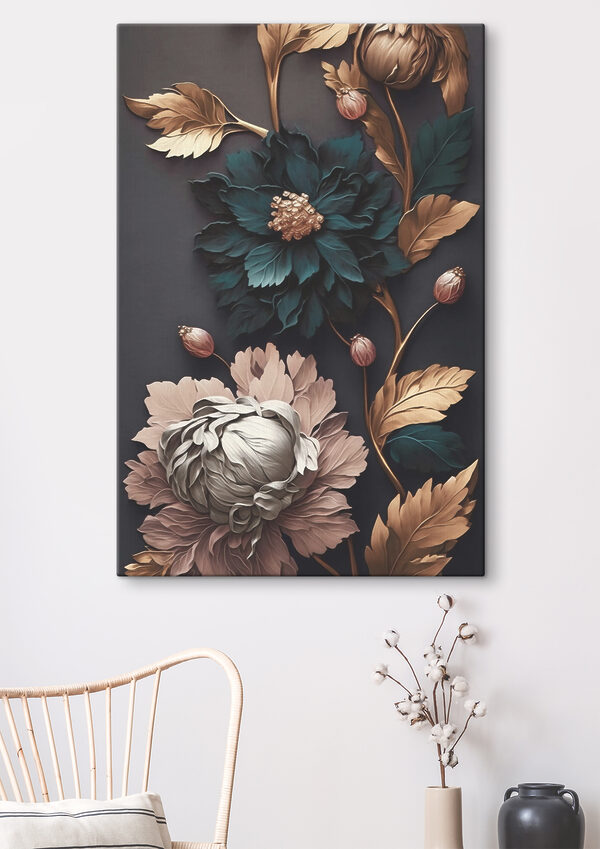 A close up of flowers