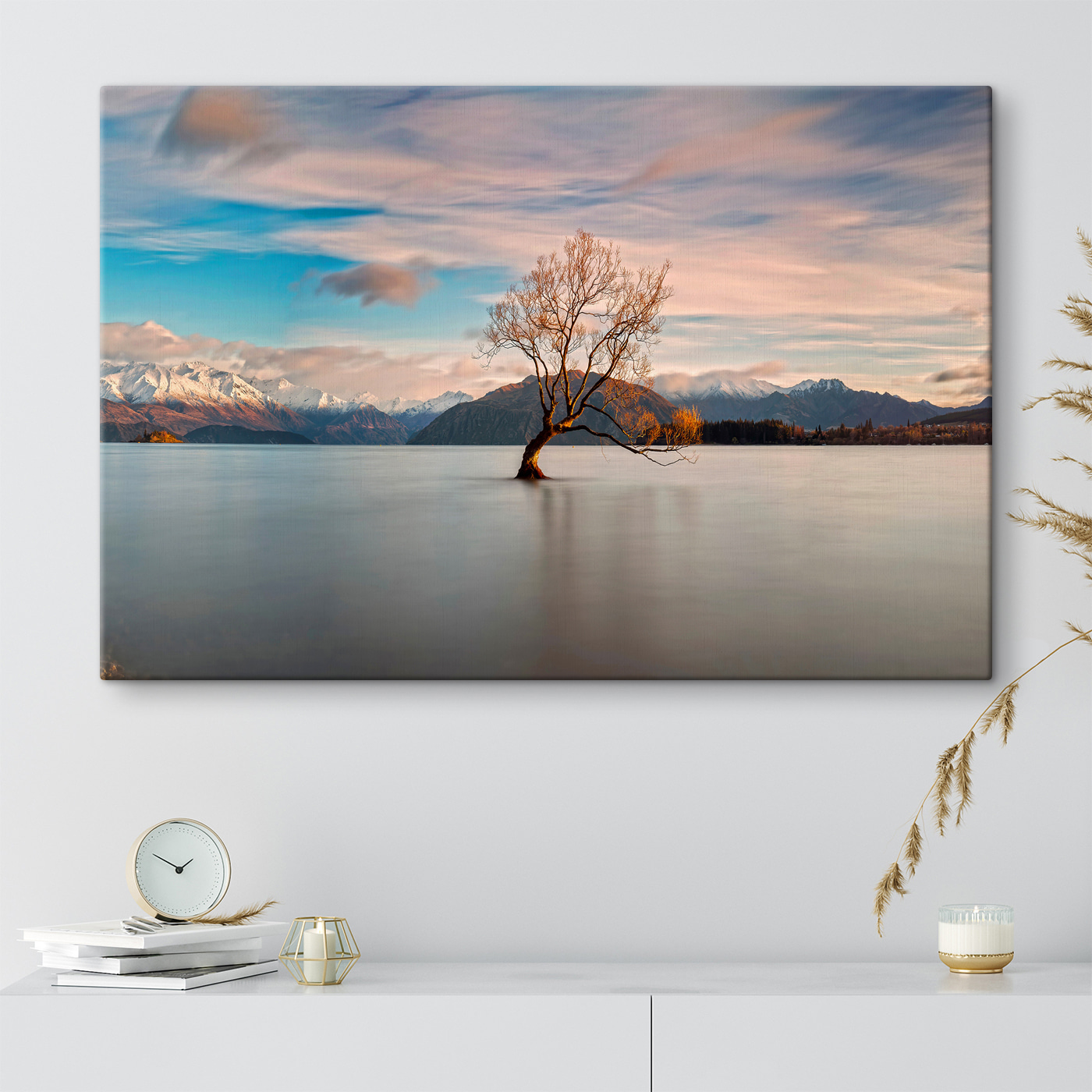 A tree in the water