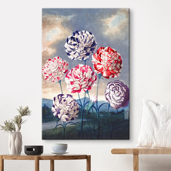 Quadri Un mazzo di fiori con cielo azzurro e nuvole (COD: s37624) Quadri Quadri Un mazzo di fiori con cielo azzurro e nuvole (COD: s37624)