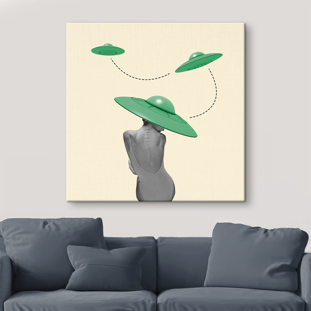 A woman wearing a bodysuit and a green hat A woman wearing a bodysuit and a green hat