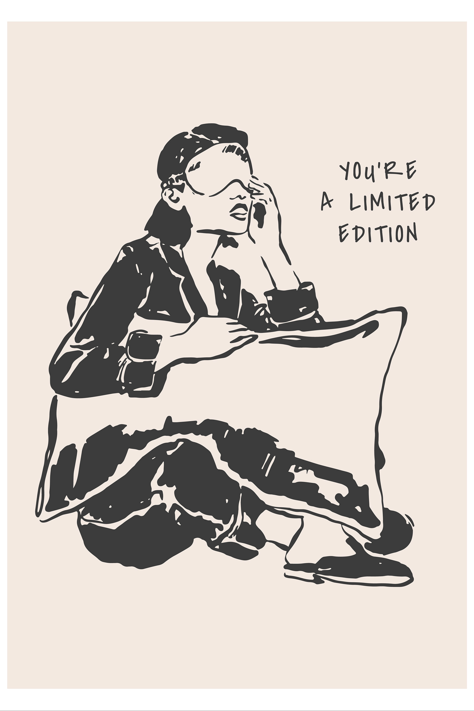 A woman holding a pillow A woman holding a pillow