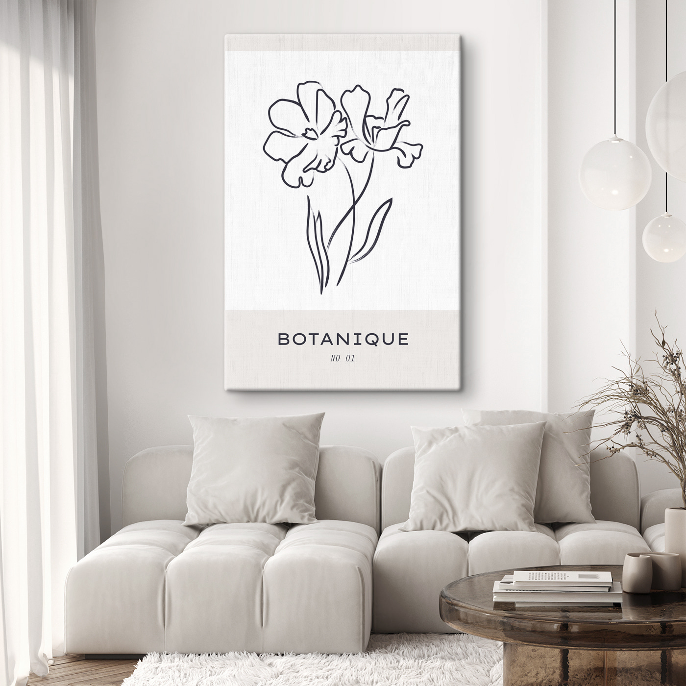A drawing of flowers on a white background