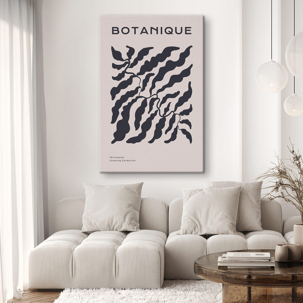A black and white pattern