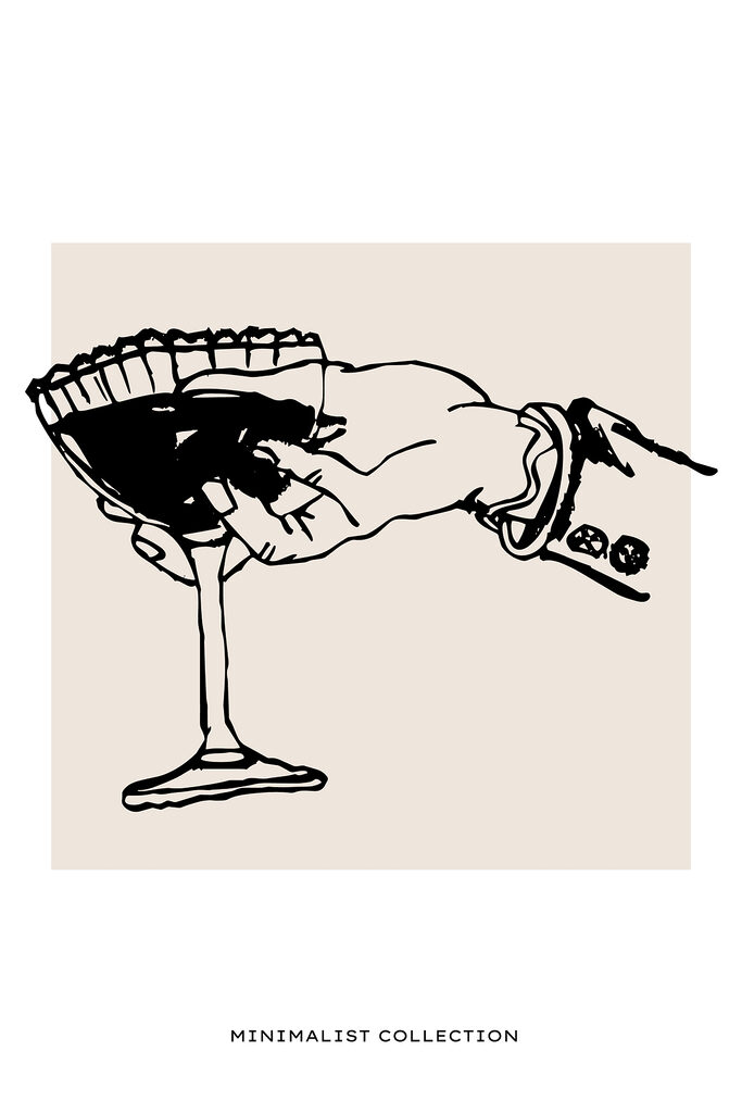 A hand holding a glass of wine A hand holding a glass of wine