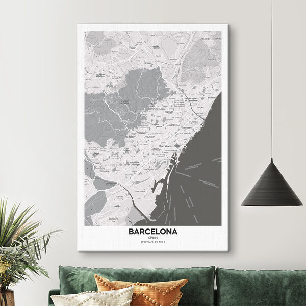 Quadri Quadri Una mappa della città (COD: s37854)