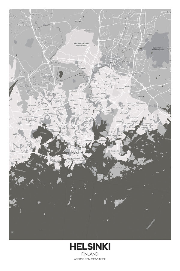 A map of a city A map of a city